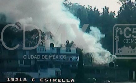 Dos incendios afectan pastizales en Iztapalapa