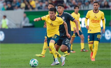 América vuelve a perder ante un equipo de la MLS; no pudo contar San Diego FC