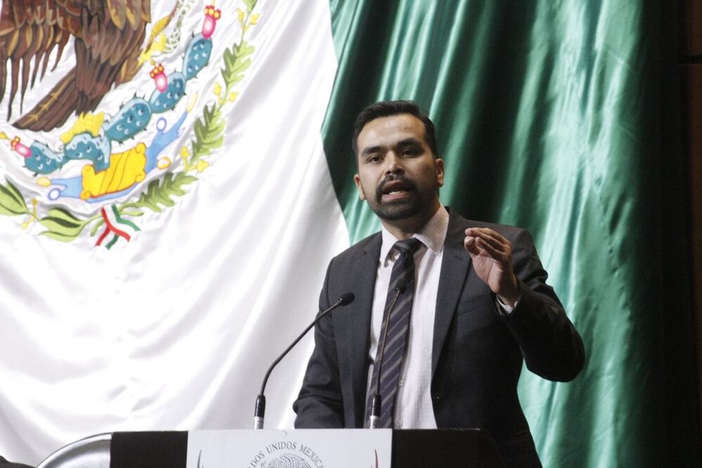 Imagen tomada del Twitter de Jorge Álvarez Máynez