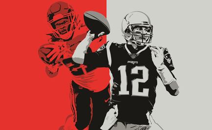 Mahomes vs Patriots y Brady