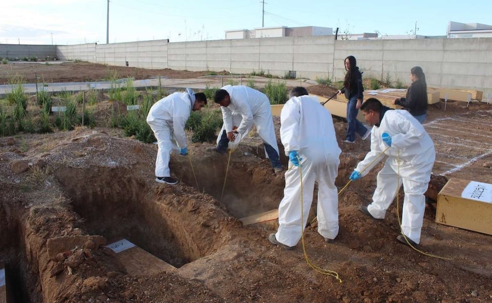 Inhuman 41 cuerpos no identificados en Chihuahua; aplican estudios para futura identificación.
Foto: Especial.