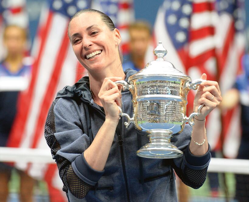 A sus 33 años Flavia Penneta se convirtió en la jugadora de más edad en ganar un ‘grande’ por primera vez (ROBERT DEUTSCH. USA TODAY SPORTS)