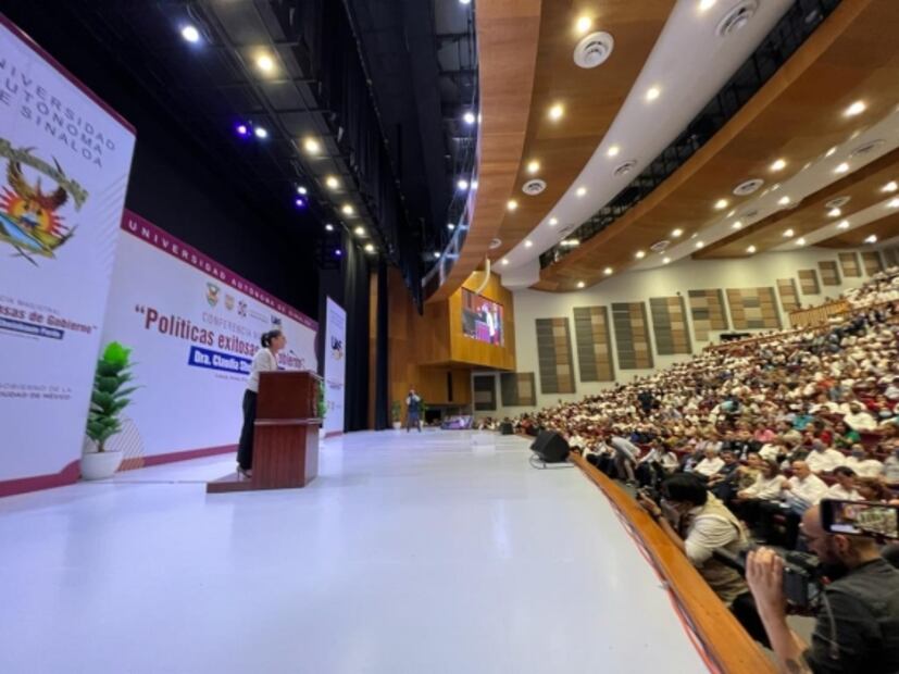 "Estamos contigo, Claudia": cobijan y respaldan a Sheinbaum en Sinaloa 