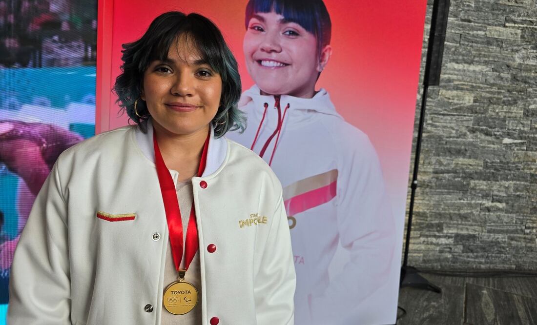La gimnasta mexicana nos dice que no descarta ir a otros Olímpicos, pero antes debe sanar de algunas lesiones. (20/12/24). Foto: A5rturo Sanguino | El Universal