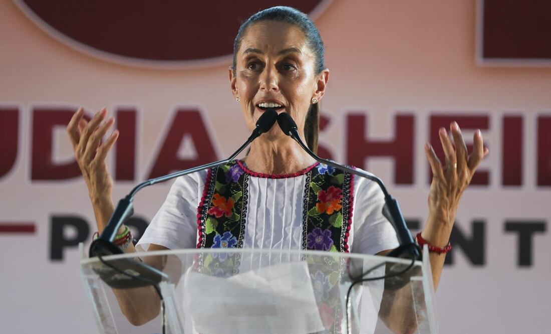 Claudia Sheinbaum. Foto: Diego Simón / EL UNIVERSAL