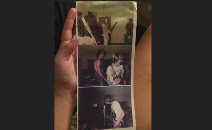 Difunden fotos inéditas de la adolescencia de Kurt Cobain