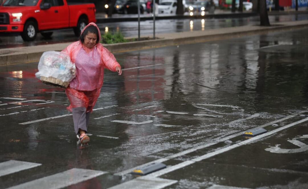 Lluvia en la CDMX (21/09/2025). Foto: Francisco Rodríguez / EL UNIVERSAL