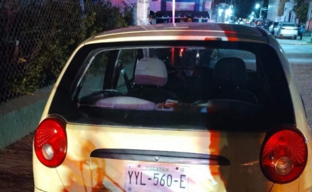 La víctima, identificada como Mariana M. T. B., de 35 años, fue arrollada por su pareja luego de los festejos del Carnaval en Hunucmá, Yucatán (06/03/2025). Foto: Especial