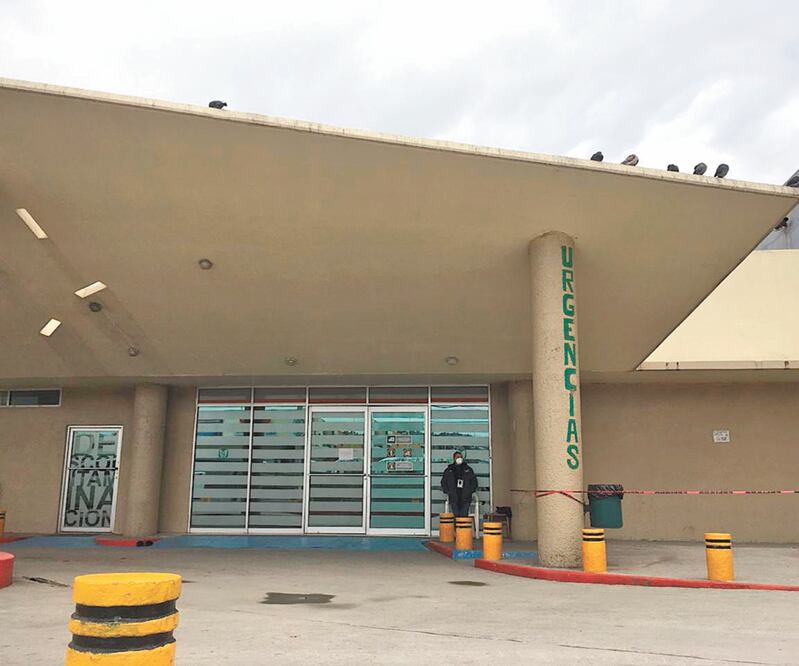 Satura dos. De acuerdo con cifras oficiales, en el Hospital Núm. 20 del IMSS queda sólo un respirador disponible. GABRIELA MARTÍNEZ. EL UNIVERSAL