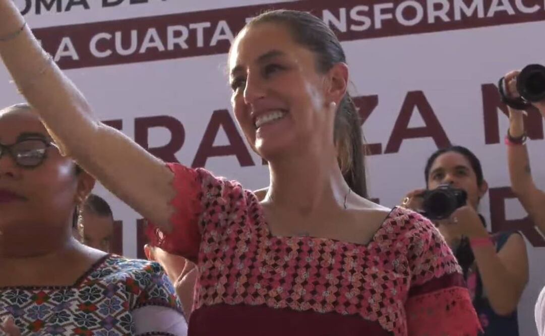 Claudia Sheinbaum en Quintana Roo firma acuerdo de unidad / Foto: ESpecial