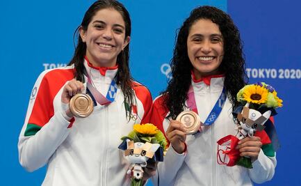 AMLO felicita a clavadistas Gabriela Agúndez y Alejandra Orozco por medalla de bronce en Tokio
