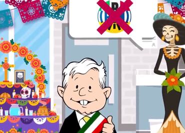 VIDEO “Y que al PRIAN, fuchi caca”: Morena dedica calaverita a AMLO por Día de Muertos