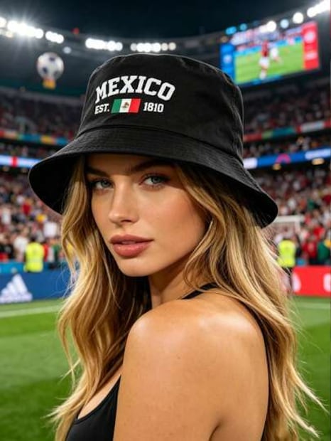 Sombrero futbolero. Foto: Shein