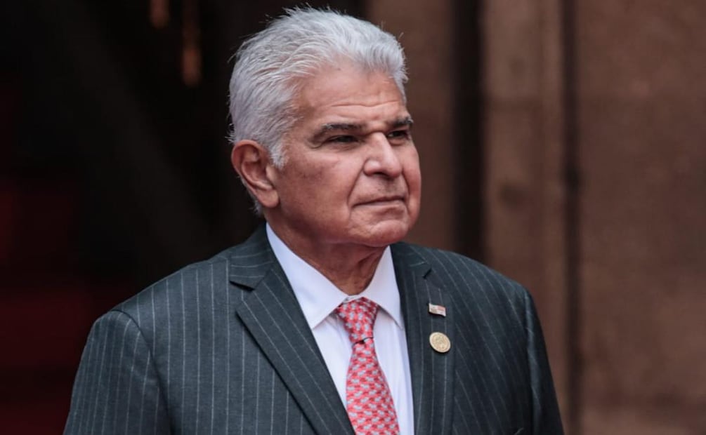 Presidente de Panamá, José Raúl Mulino, durante su visita a México el 15 de julio del 2026. Foto: Gabriel Pano / EL UNIVERSAL