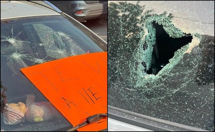 Amenazan y vandalizan auto de influencer en Ciudad Victoria, Tamaulipas