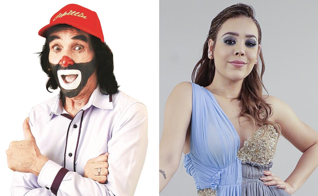 Cepillín critica y Danna Paola. Foto: Archivo