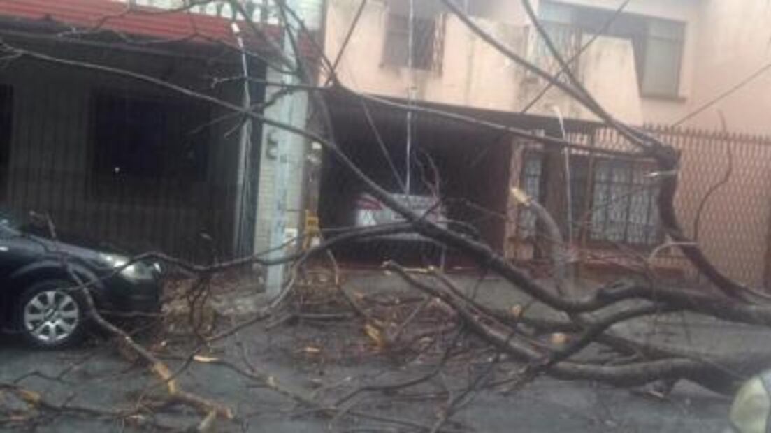 Lluvias dejan daños y caos vial en Monterrey