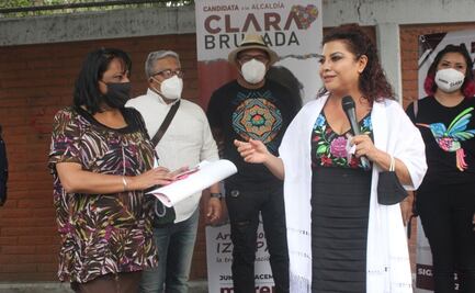 De ser reelecta, Brugada asegura que tendrá como centro a alumnos y maestros