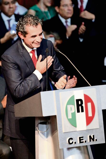 En sesión extraordinaria, el CPN ratificó a Enrique Ochoa como presidente nacional para concluir el periodo 2015-2019 (VALENTE ROSAS. EL UNIVERSAL)