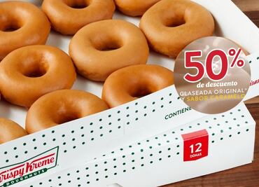 Krispy Kreme lanza promoción especial de donas a 50% de descuento; ¿cuándo y cómo aplica?
