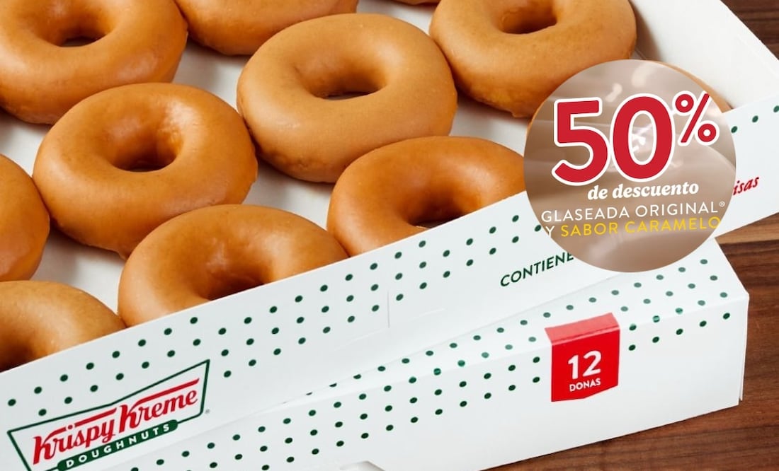 Descubre cuando será el Día de la Docena en Krispy Kreme. Foto: Krispy Kreme