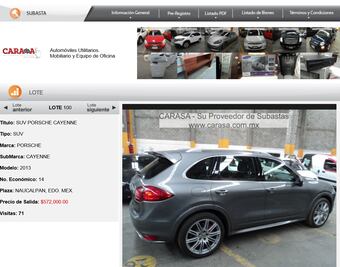 En línea, catálogo de primer remate de Ficrea