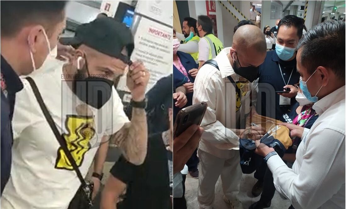 Dani Alves ya está en la CDMX para reforzar a Pumas / FOTO: ESPECIAL