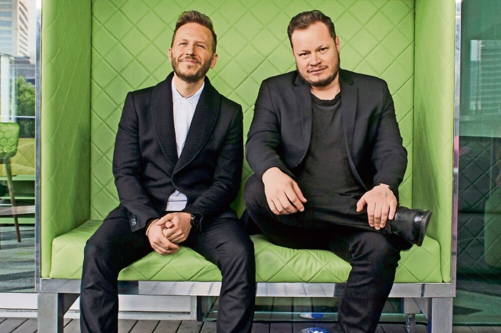 Noel y Leonel se separaron hace ocho años, tiempo suficiente para extrañarse; ahora empiezan gira, lanzan EP y estrenan la canción “En esta no” (GABRIELA ORIHUELA. EL UNIVERSAL)