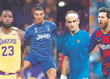 ¿Quiénes son los atletas mejores pagados en 2020?