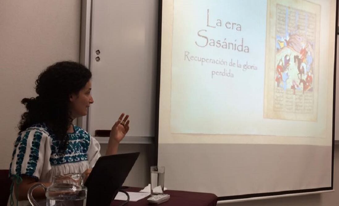 Dr. Shekoufeh Mohammadi currently works as a researcher for the Institute of Philological Investigations of the National Autonomous University of Mexico. (Photo: Giselle Rodríguez) 