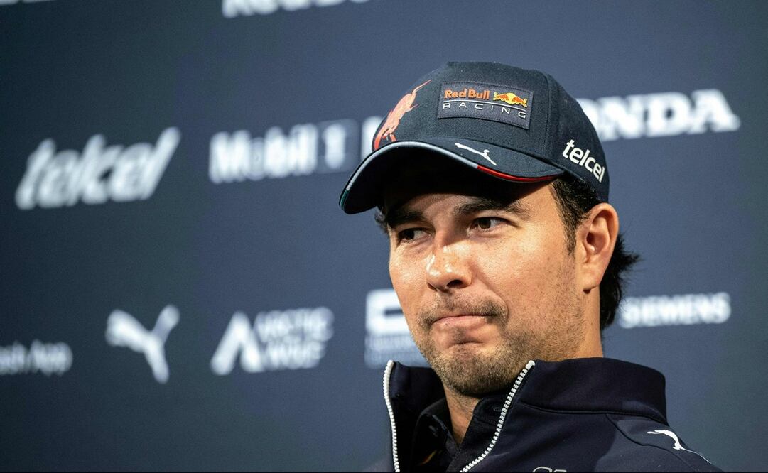 Sergio Pérez en conferencia prevo al Gran Premio de Japón - FOTO: AFP