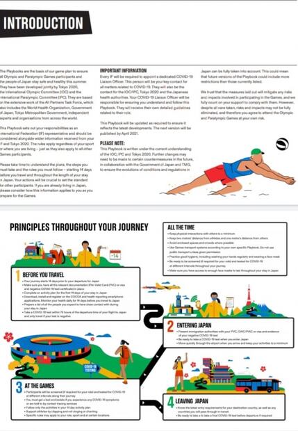 ¿Qué reglas se deberán cumplir para asistir a los Juegos Olímpicos?