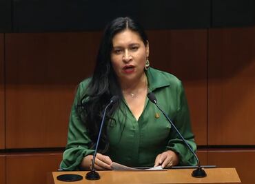 VIDEO Senadora de Morena se avienta “palomazo” de Fito Páez en debate de reforma a la Guardia Nacional