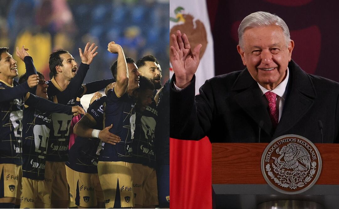 AMLO festeja el triunfo de Pumas sobre América: “Aunque no le guste a mi hijo”