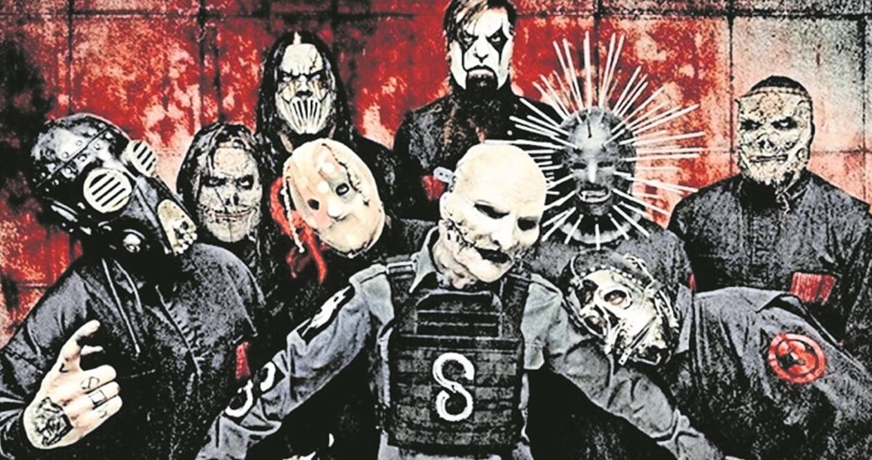 Slipknot. Foto: Archivo