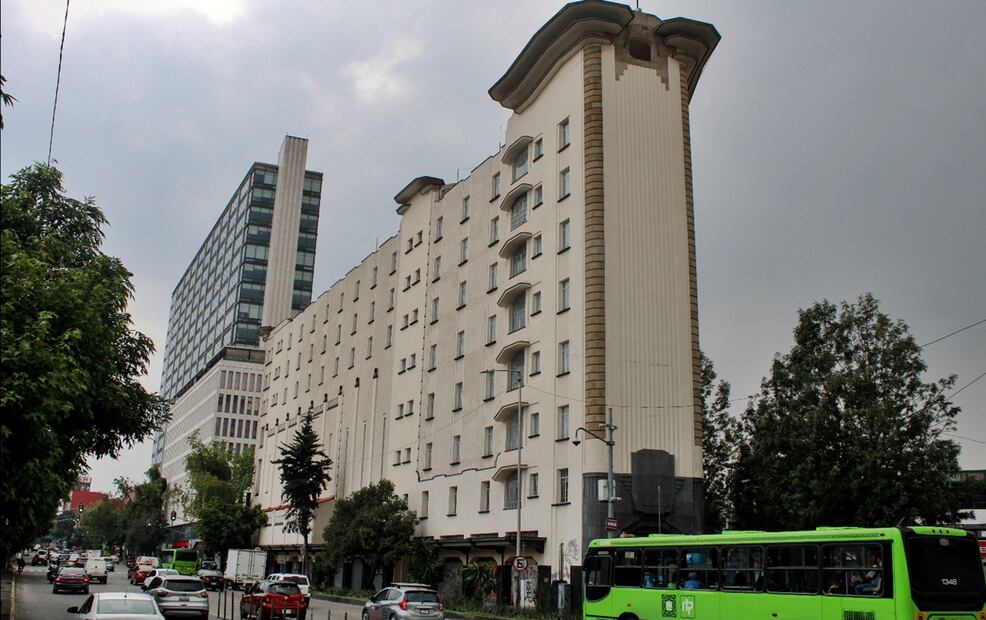 Art déco en la Ciudad de México. Edificio Ermita. Foto: Darío Luna/EL UNIVERSAL