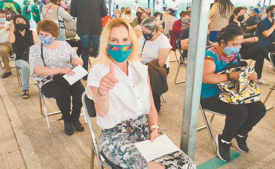 Beatriz Gutiérrez Müller destacó la organización. Foto: Especial.