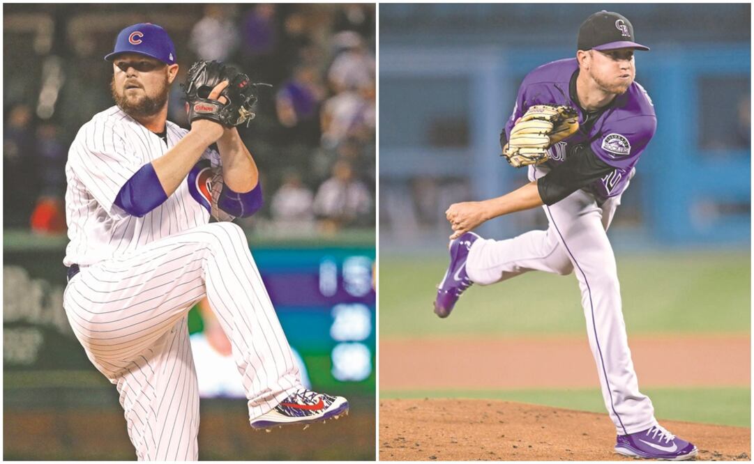 En el duelo monticular, se medirán los zurdos Kyle Freeland, por Colorado, y Jon Lester, de Chicago.  JONATHAN DANIEL. AFP