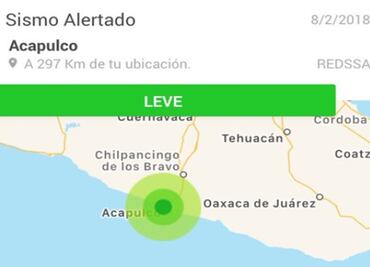 Reportan sismo leve en Acapulco