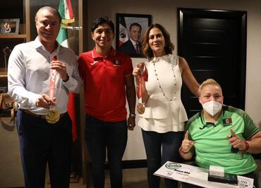 Gobernador de Sinaloa reconoce económicamente a medallistas paralímpicos en Tokio 2020