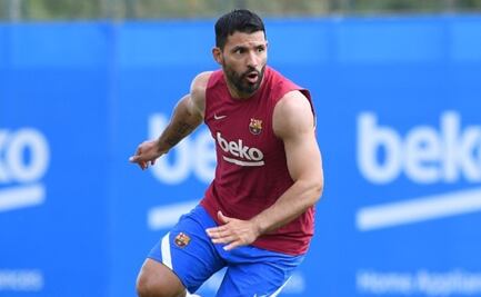 El 'Kun' Agüero se lesiona con el Barcelona; regresaría en noviembre
