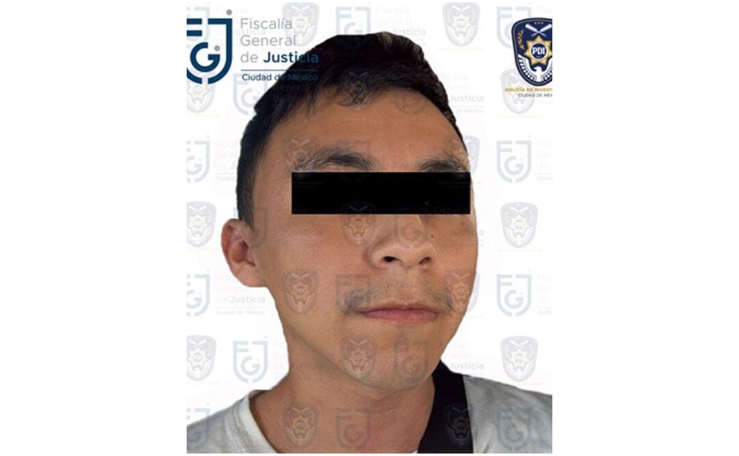 Cristofer “N” fue detenido como presunto feminicida de Karla Cortés, la conductora de Uber asesinada el pasado 29 de diciembre en CDMX (17/01/2025). Foto: Especial