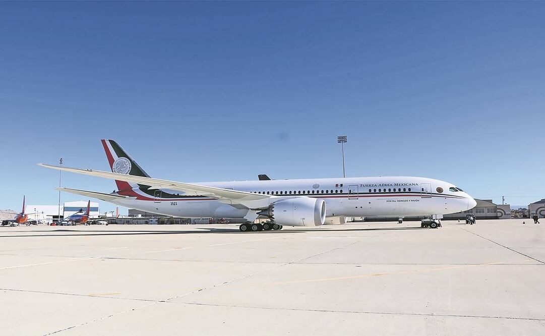 Avión presidencial. Foto: Archivo/EL UNIVERSAL.