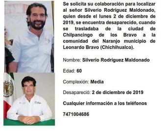 Reportan desaparición de funcionario del Gobierno de Guerrero 