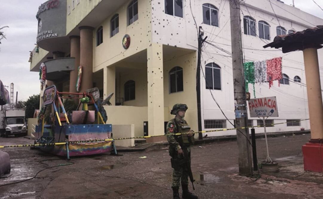 En el ataque fueron asesinados también varios funcionarios del ayuntamiento de San Miguel Totolapan, en la Tierra Caliente de Guerrero. Foto: Arturo de Dios Palma/ EL UNIVERSAL.