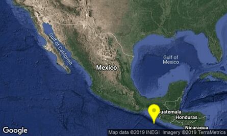 Se registra sismo de 4.9 en Ciudad Hidalgo, Chiapas