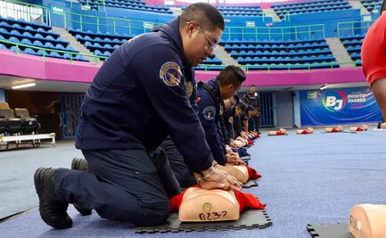 Capacitan a personal de alcaldía Benito Juárez en primeros auxilios