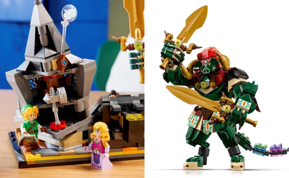 Set "The Legend of Zelda: Ocarina of Time" de LEGO. Foto: LEGO