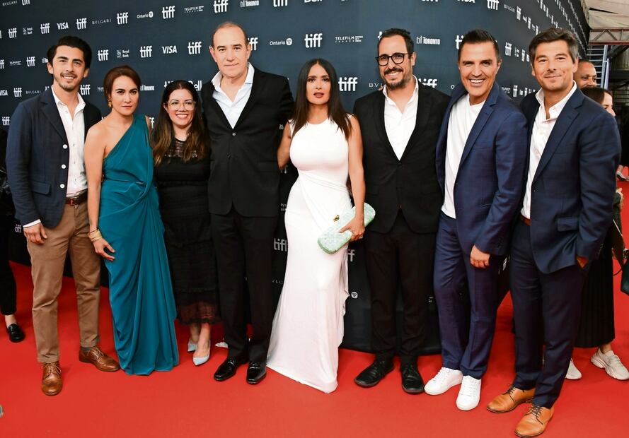 Salma Hayek presentó hace unos días el filme en el Festival Internacional de Cine de Toronto (TIFF). Fotos: Vix y EFE.