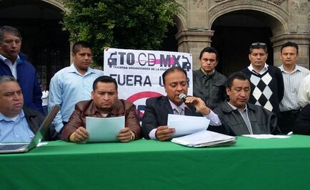 Niegan taxistas iniciar "cacería" contra Uber en el DF